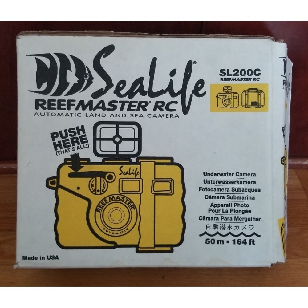 Sealife Reefmaster SL200C Underwater Camera w/ Case & Original box